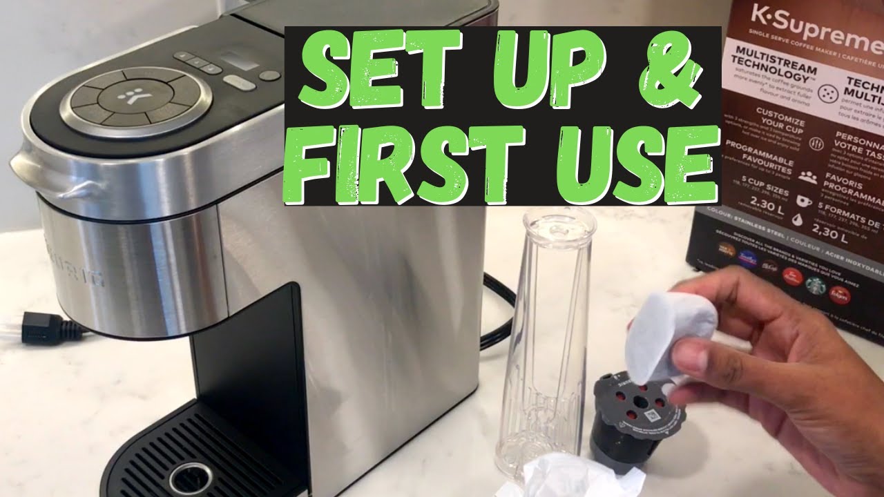 How to Perform Keurig K-Supreme Plus Water Filter Installation