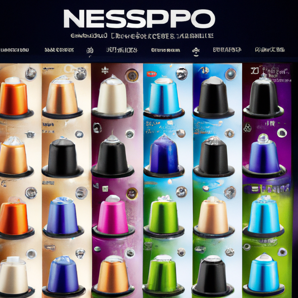 Nespresso Kapseln Sorten übersicht Pdf