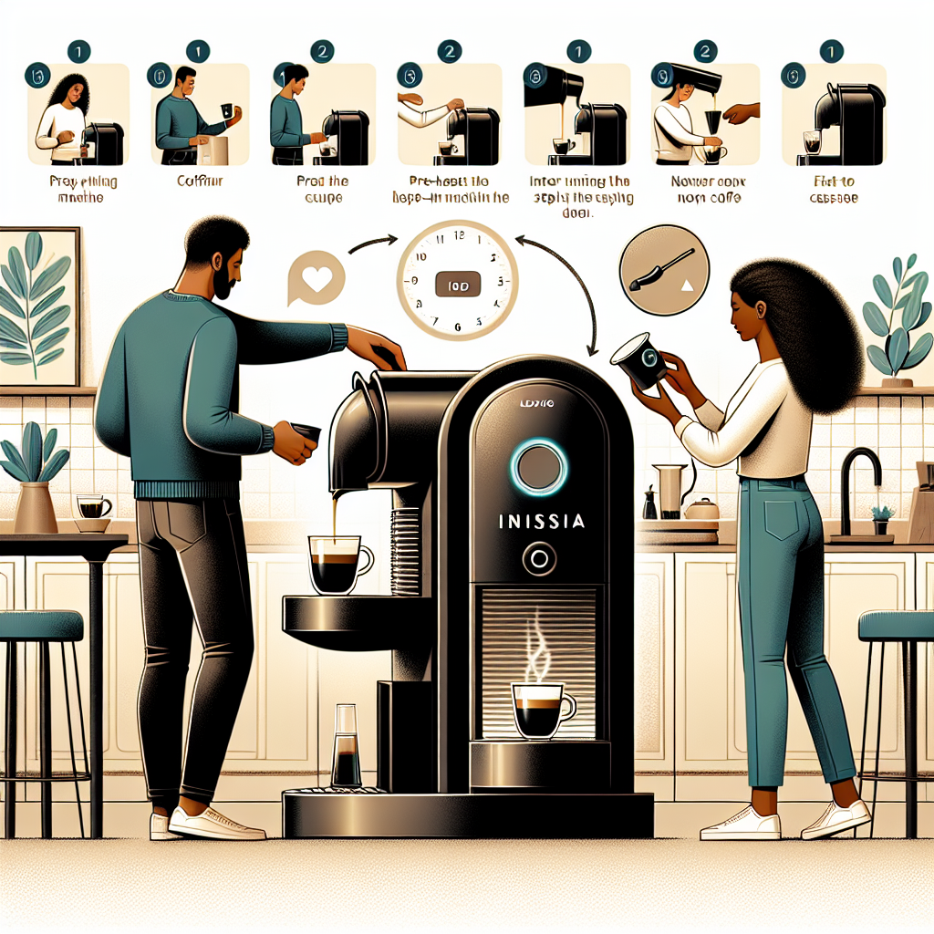 Nespresso Inissia: First Use Directions