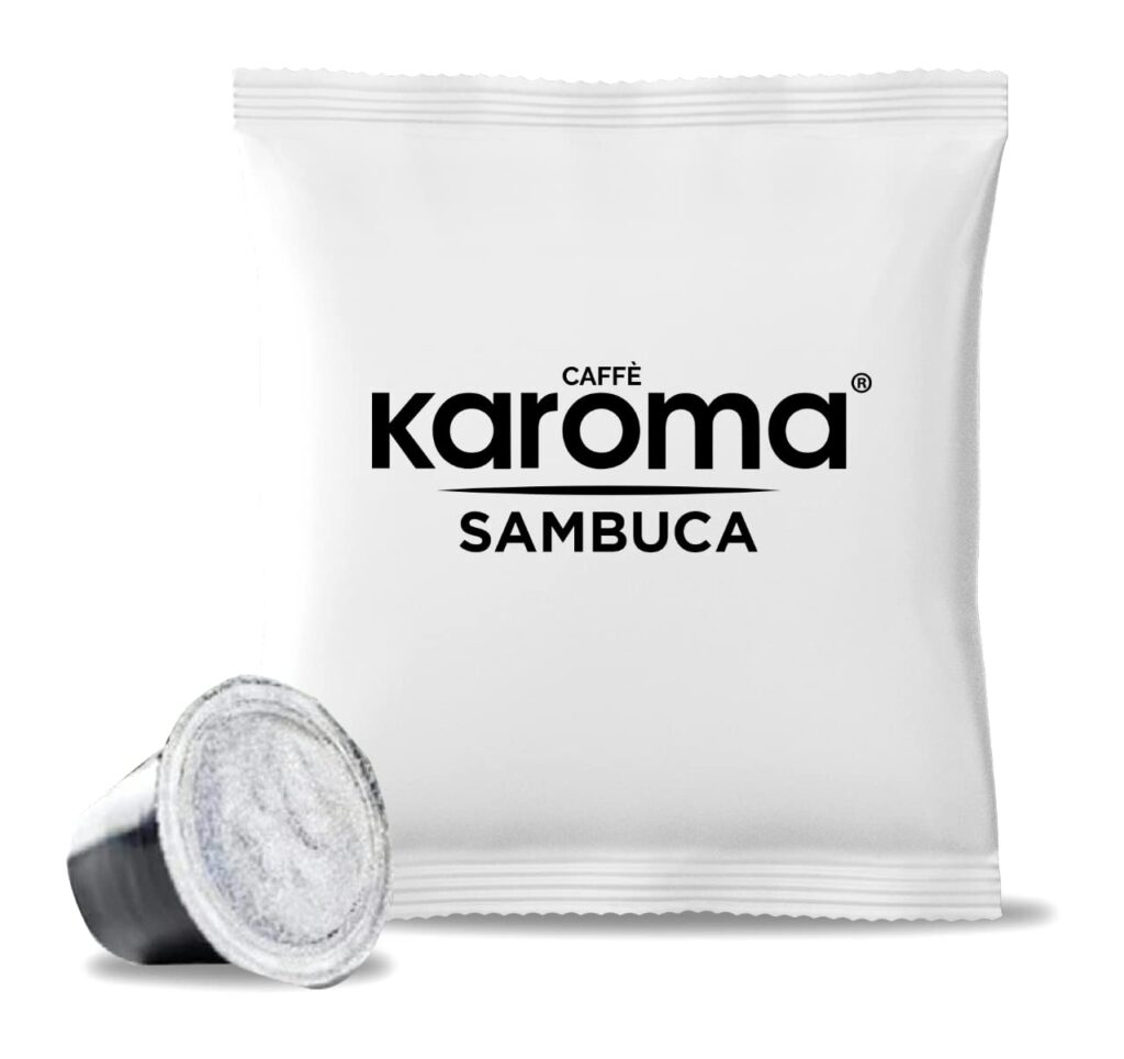 100 Karoma Capsules Compatible With Nespresso Machines (Sambuca) (Angri, Salerno Italia)