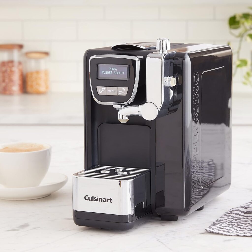 Cuisinart Espresso, Cappuccino  Latte Machine, Fully Programmable, Single  Double Serve, EM-25