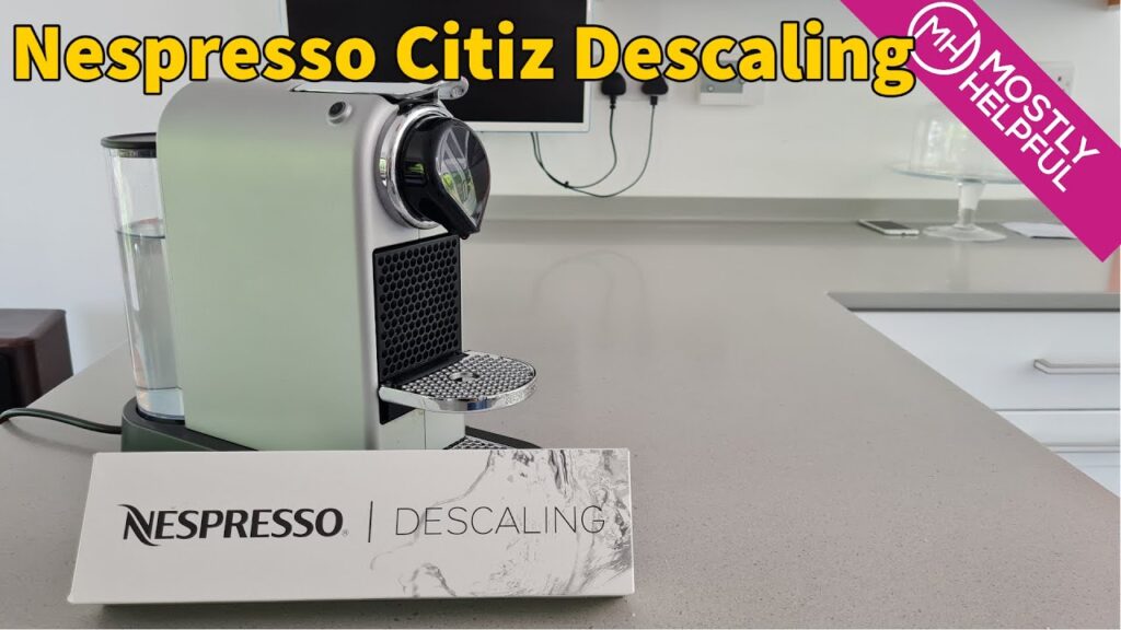 How to Descale Your Nespresso Citiz Coffee Machine