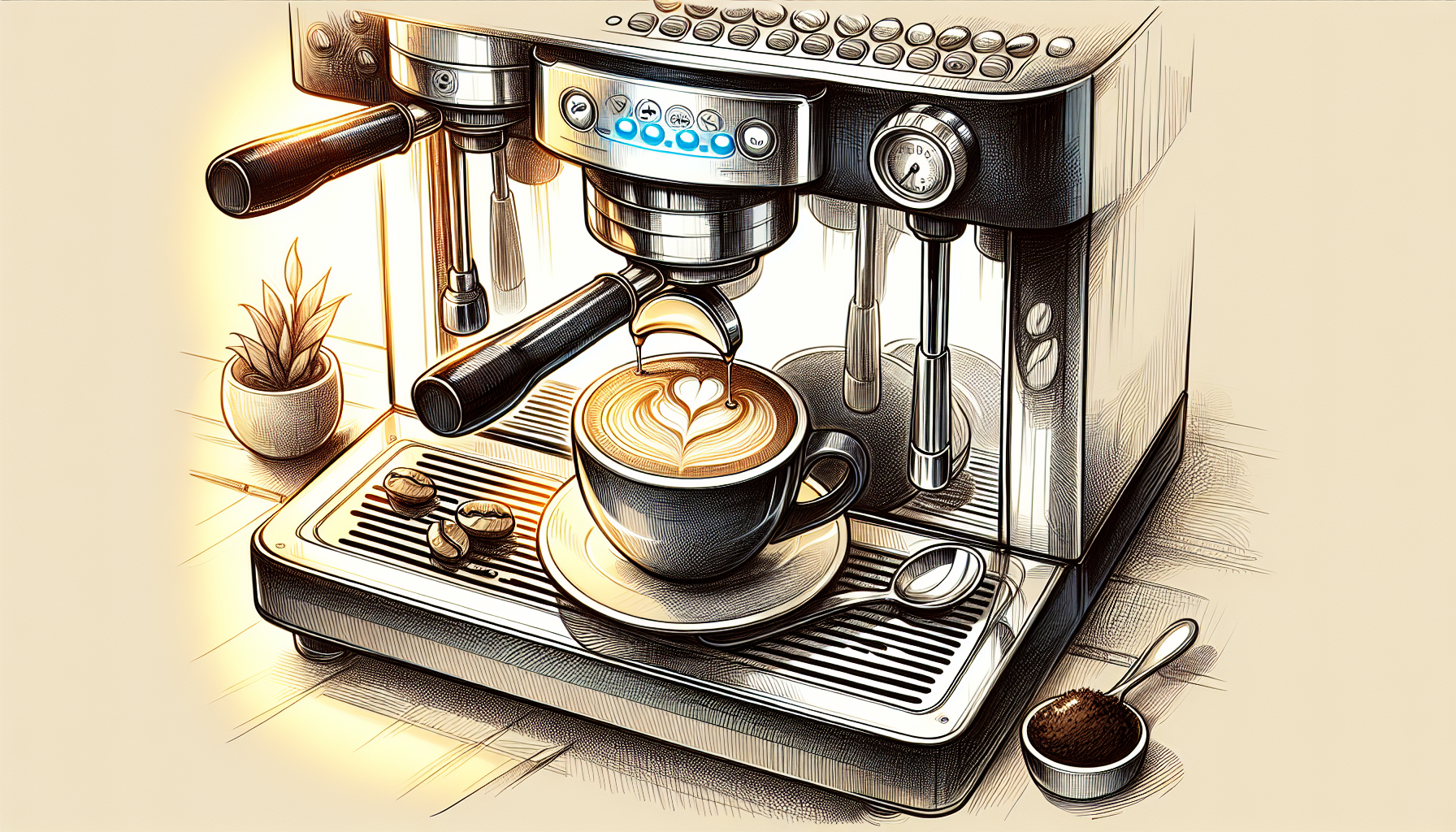 How to Make a Caffe Latte on the Nespresso Creatista Pro Coffee Machine