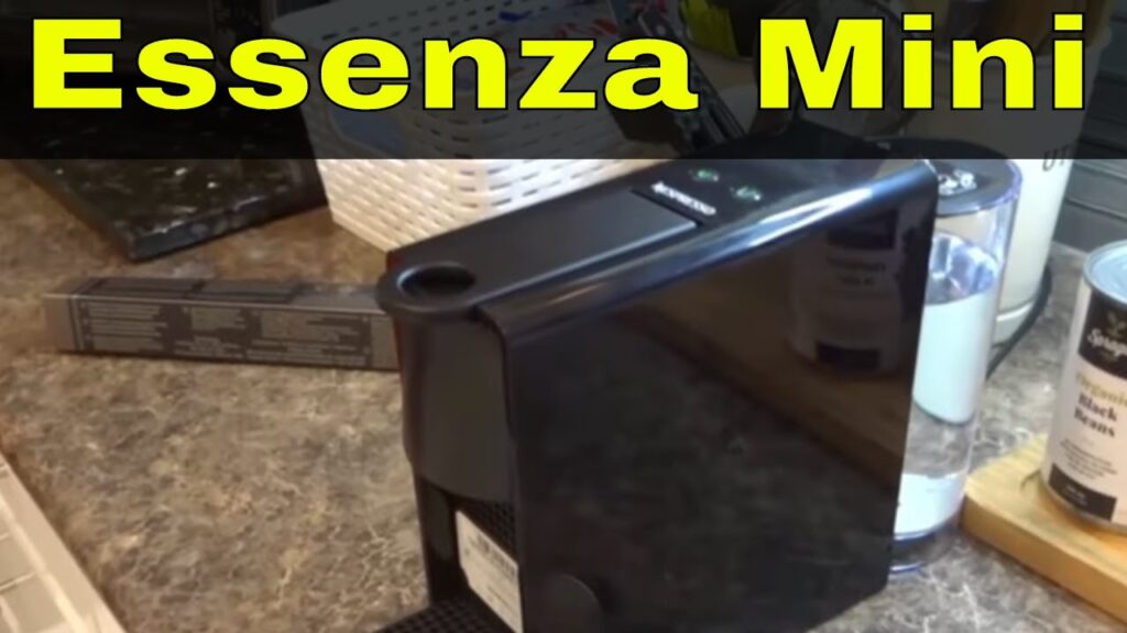 How To Use The Nespresso Essenza Mini Coffee Machine-Make Espressos