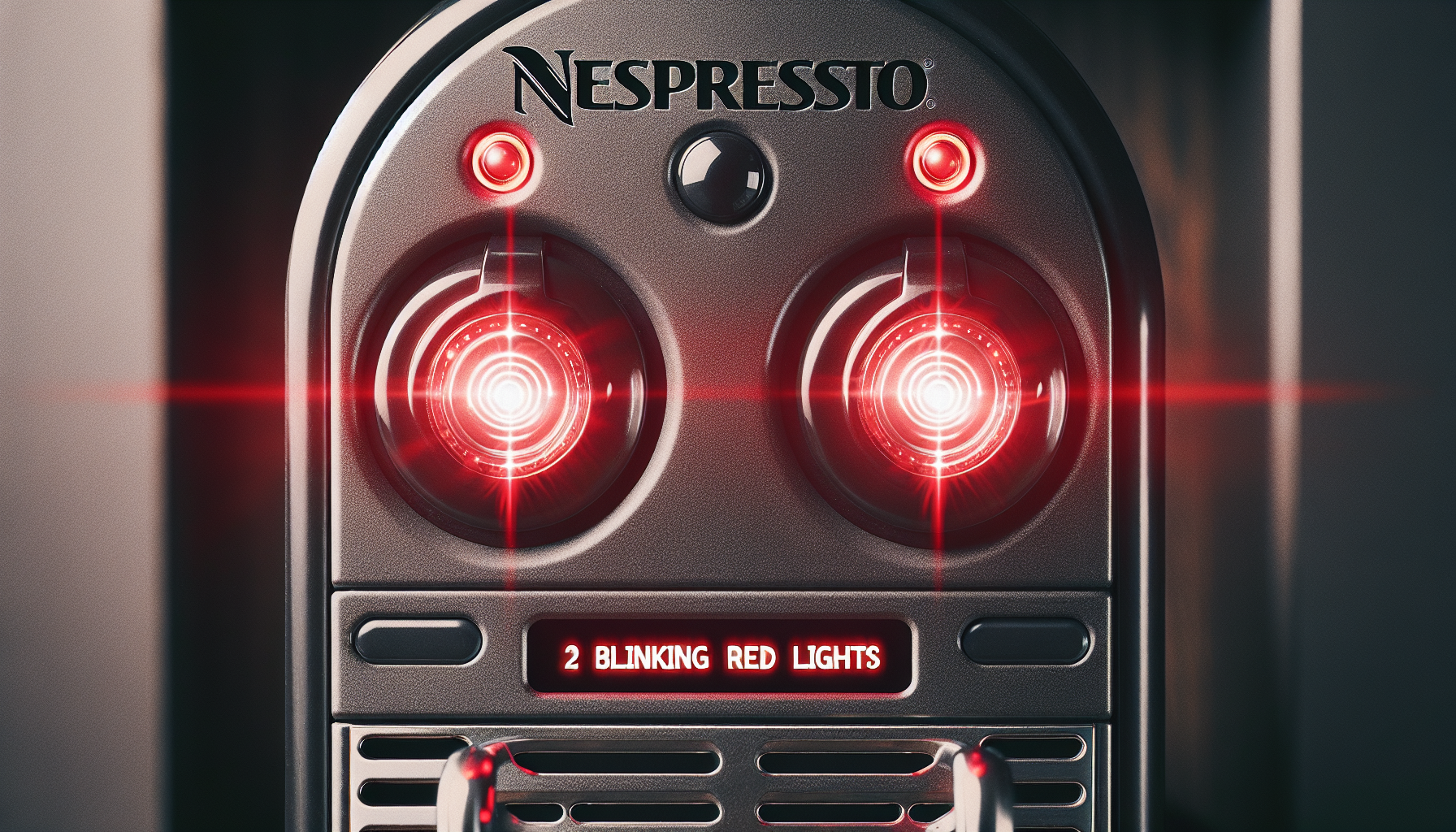 Nespresso 2 Blinking Red Lights