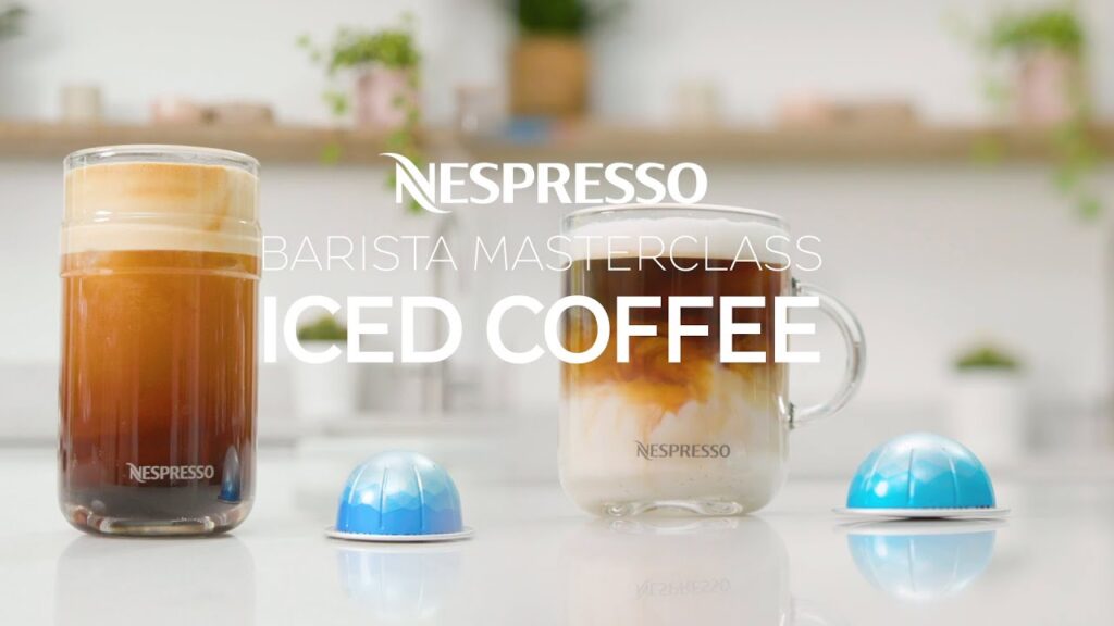 Nespresso Barista Masterclass: Iced Latte  Black Coffee Over Ice Tutorial