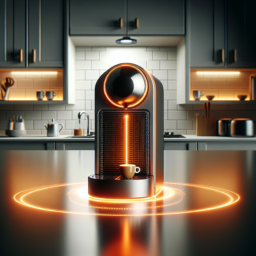 Orange Flashing Light Nespresso