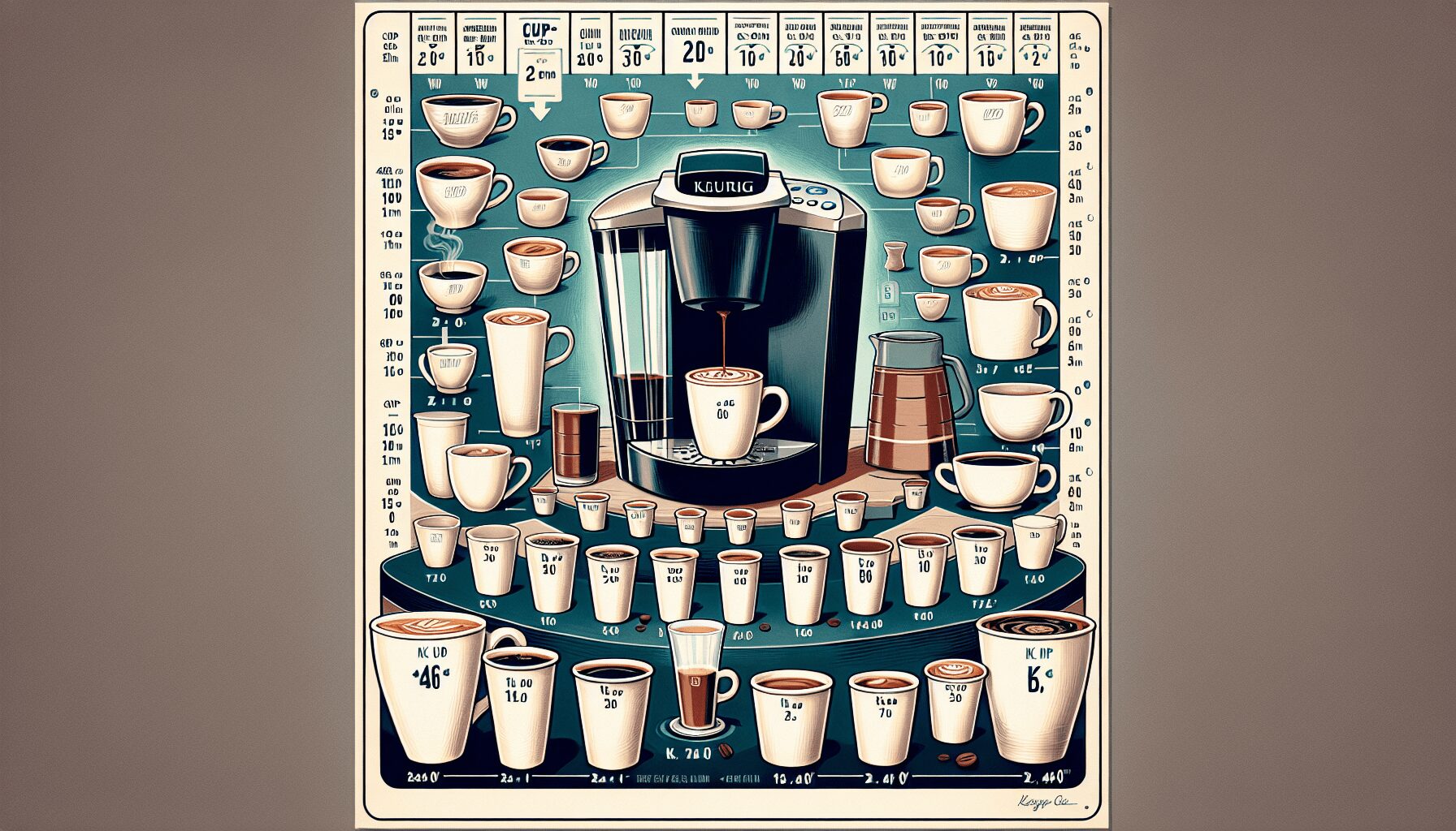 Finding the Perfect Cup Size with the Keurig Cup Size Chart